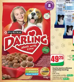 Dino Karma dla psa wołowina-warzywa Purina Darling oferta