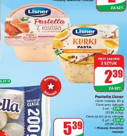 Dino Pasta jajeczna z kurkami Lisner Pastella oferta