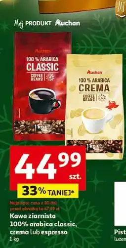 Auchan Kawa espresso Auchan oferta