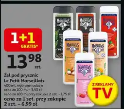 Auchan Żel pod prysznic kwiat pomarańczy Le Petit Marseillais oferta