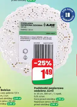Dino Podkładka papierowa ozdobna 10 cm Jumi oferta