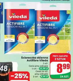 Dino Ścierka okienna actifibre Vileda oferta