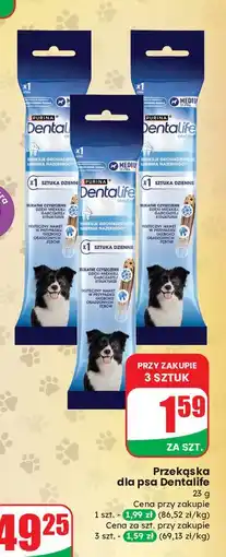 Dino Przekąska dla psa Purina Dentalife oferta
