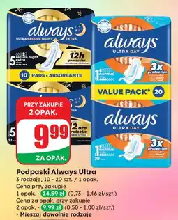 Dino Podpaski day normal Always Ultra oferta