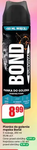 Dino Pianka do golenia Bond Survival oferta