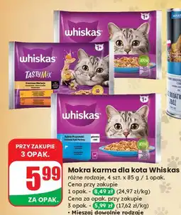 Dino Karma dla kota potrawka w galaretce smaki rybne Whiskas oferta