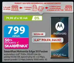 Auchan Smartfon edge 50 fusion Motorola oferta