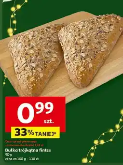 Auchan Bułka trójkąt fitnes oferta