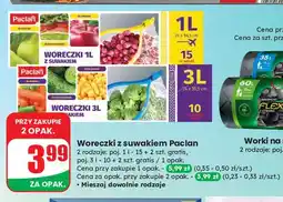 Dino Woreczki do żywności z suwakiem 3l Paclan oferta
