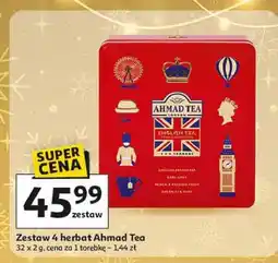 Auchan Zestaw herbat tea bouquet Ahmad Tea London oferta