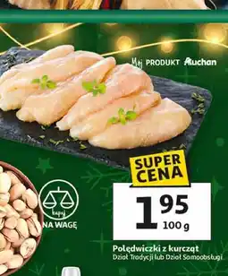 Auchan Polędwiczki z kurczaka Auchan oferta
