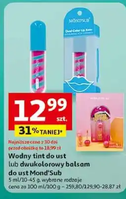 Auchan Dwukolorowy balsam do ust Mond'sub oferta