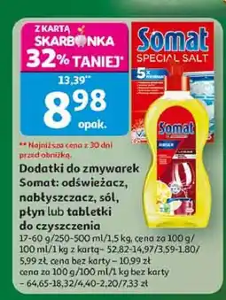 Auchan Sól do zmywarek Somat Special Salt oferta