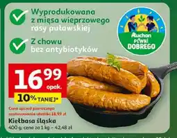 Auchan Kiełbasa śląska Auchan Pewni Dobrego oferta