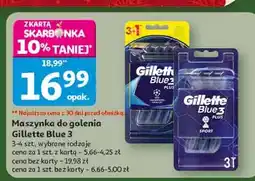 Auchan Maszynka do golenia Gillette Blue 3 Plus oferta