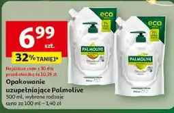 Auchan Mydło w płynie mleko i miód - zapas Palmolive Naturals oferta