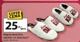 Auchan Kapcie męskie oferta