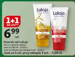 Auchan Krem do rąk intensywna regeneracja Luksja oferta