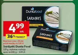 Auchan Sardynki w marynacie pikantnej Duniafood oferta