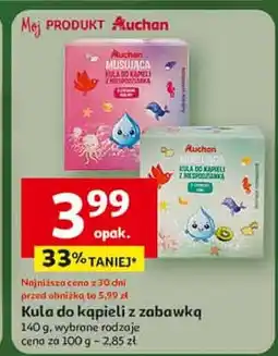 Auchan Kula do kąpieli z zabawką Auchan oferta