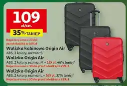 Auchan Walizka kabinowa origin l Airport oferta