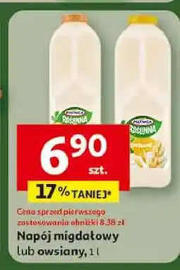 Auchan Napój owsiany Piątnica Roślinna oferta