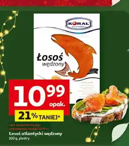 Auchan Łosoś sałatkowy wędzony Koral (Graal) oferta