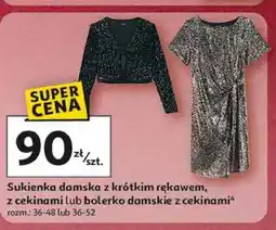Auchan Bolerko damskie z cekinami 36-52 oferta