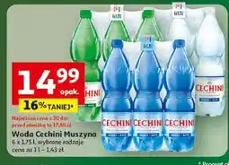 Auchan Woda gazowana Muszyna Cechini oferta