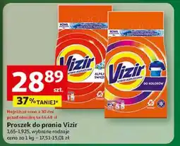 Auchan Proszek do prania alpejska świeżość Vizir oferta