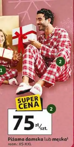 Auchan Piżama męska długi rękaw xs-xxl F&F oferta