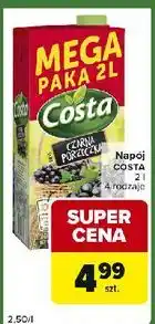 Carrefour Express Napój czarna porzeczka Costa oferta