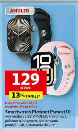 Auchan Smartwatch psmart10 Platinet oferta