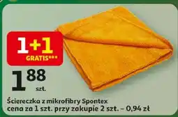 Auchan Ściereczka z mikrofibry multi Spontex oferta