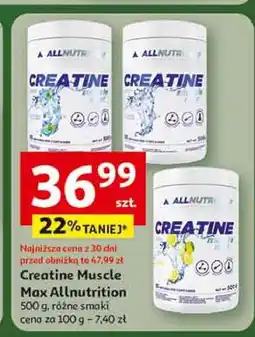 Auchan Kreatyna muscle max ice candy Allnutrition oferta
