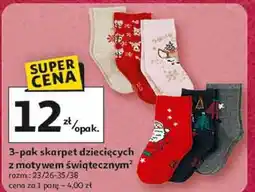 Auchan Skarpety damskie świąteczne 35-38 oferta