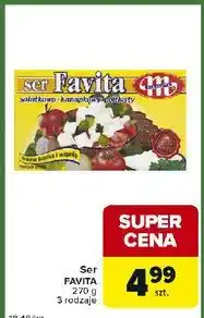 Carrefour Express Ser sałatkowo-kanapkowy 12 % Mlekovita Favita oferta