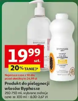 Auchan Szampon do wszystkich rodzajów włosów Byphasse oferta