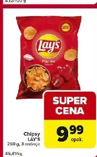 Globi Chipsy papryka Lay's oferta