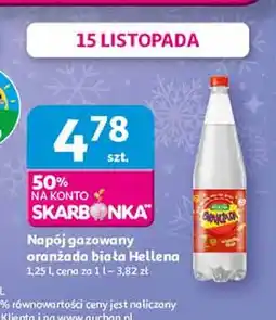 Auchan Oranżada biała Hellena oferta