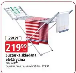 E.Leclerc Suszarka składana elektryczna 220 w oferta