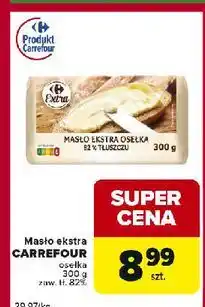 Globi Masło ekstra osełka Carrefour oferta