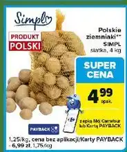 Carrefour Express Ziemniaki Simpl oferta