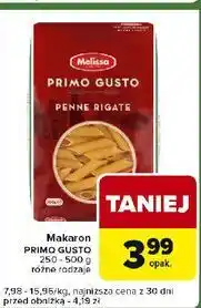 Carrefour Express Makaron penne rigate Melissa Primo Gusto oferta