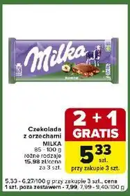 Carrefour Express Czekolada hazelnuts Milka oferta