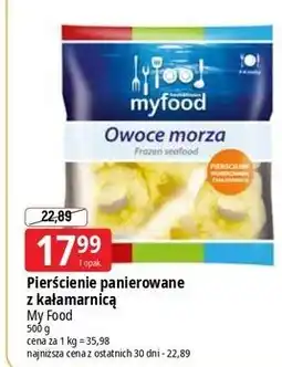 E.Leclerc Kalmary pierścienie panierowane Myfood oferta