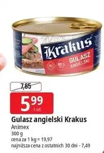 E.Leclerc Gulasz angielski Krakus Animex oferta
