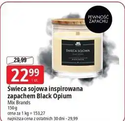 E.Leclerc Świeca sojowa black opium Big Nature oferta