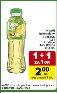 Carrefour Express Napój green ice tea citrus Fuzetea oferta
