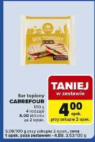 Carrefour Express Ser topiony z szynką Carrefour Classic oferta